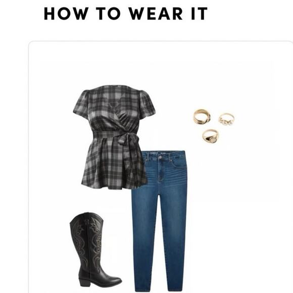 New! Never worn! TORRID Western Knee Boot Extra Wide Calf Black Size 8 - Picture 11 of 11